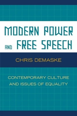 Modern Power and Free Speech(English, Paperback, Demaske Chris)
