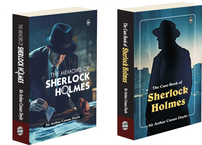 The Case Book of Sherlock Holmes and The Memoirs of Sherlock Holmes : Best Classic Detective Stories, Must-Read Tales of Mystery and Intrigue, Classic English Novel | Pack of 2 Novels(Paperback, Arthur Conan Doyle)