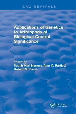 Applications of Genetics to Arthropods of Biological Control Significance(English, Electronic book text, Narang Sudhir Karl)