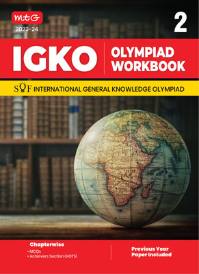 MTG International General Knowledge Olympiad (IGKO) Workbook for Class 2 - MCQs & Achievers Section - SOF IGKO Olympiad Preparation Books For 2023-2024 Exam(Paperback, RAGHAV SINGH) MTG International General Knowledge Olympiad (IGKO) Workbook for Class 2 - MCQs & Achievers Section - SOF IGKO Olympiad Preparation Books For 2023-2024 Exam(Paperback, RAGHAV SINGH)