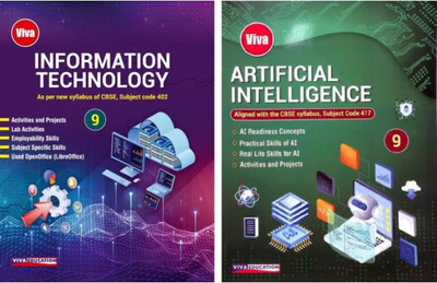 Information Technology (Code-402) & Artificial Intelligence (Code-417) Textbooks for Class - 9, Set of 2 Books, Updated Edition(Paperback, Shashank Johri)