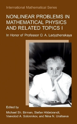 Nonlinear Problems in Mathematical Physics and Related Topics I(English, Paperback, unknown)