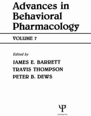 Advances in Behavioral Pharmacology(English, Hardcover, unknown)