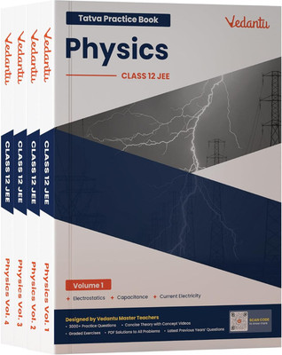 Vedantu JEE TATVA Class 12 Physics Book Set Of 4 | JEE 2026 Study Material | Interactive Learning with QR Code Videos & Solutions | Comprehensive Theory & Exercises for IIT JEE Main & Advanced Preparation(Paperback, Vedantu)