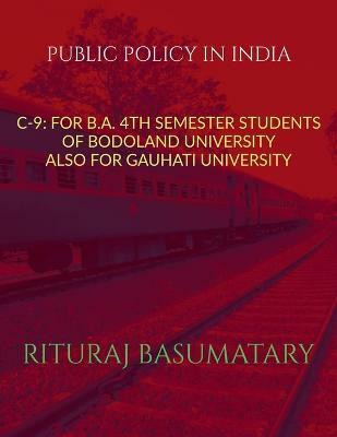 PUBLIC POLICY IN INDIA(English, Paperback, Rituraj Basumatary)