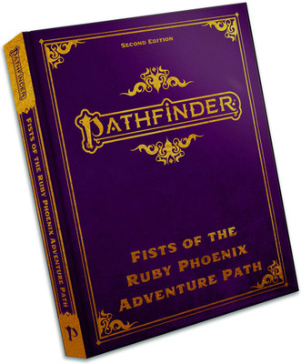Pathfinder Fists of the Ruby Phoenix Adventure Path Special Edition (P2)(English, Hardcover, Case James)