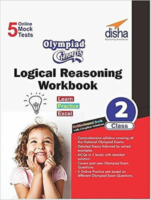 Olympiad Champs Logical Reasoning Workbook Class 2 with 5 Mock Online Olympiad Tests(English, Paperback, unknown)