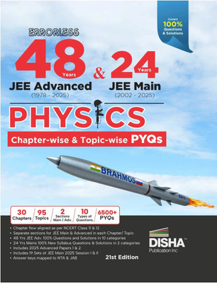 Disha Errorless 48 Years Jee Advanced(English, Paperback, unknown)