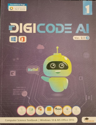 DigiCode AI Class 1 Ver. 2.1(Paperback, Orange Education)