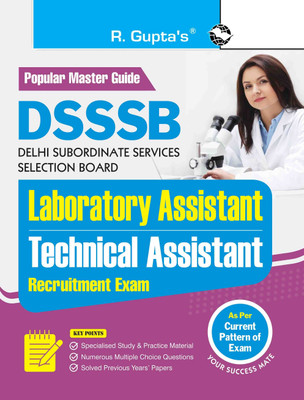 DSSSB: Laboratory Assistant & Technical Assistant Recruitment Exam Guide(English, Paperback, RPH Editorial Board)