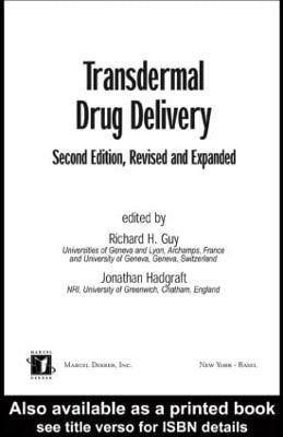 Transdermal Drug Delivery Systems(English, Hardcover, unknown)