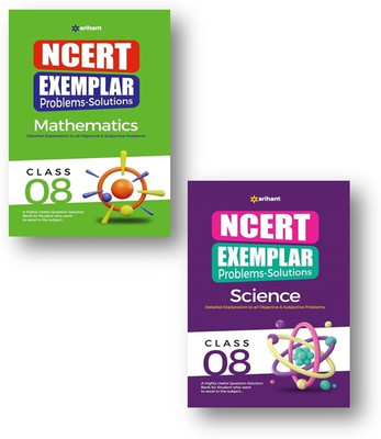 NCERT Exemplar Problems Solutions Science And Mathematics Class 8th (2-Books Set)  - Arihant Class 8th NCERT Exemplar Science And Mathematics(Paperback, ARIIHANT EXPEART TEAM)
