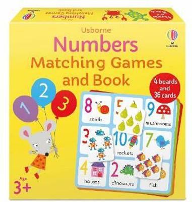 Numbers Matching Games and Book(English, Game, Nolan Kate)