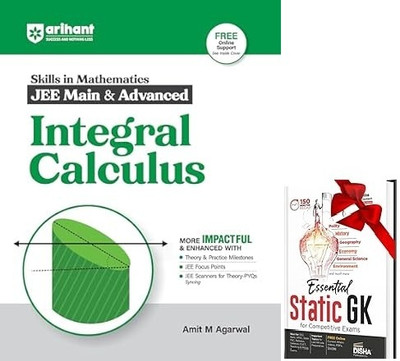 Skills in Mathematics for JEE Main & Advanced- Integral Calculus | Fully revised with Theory and Practice Milestones, JEE Focus Points, JEE Scanner for Theory-PYQs Syncing | For Exam Exam 2025-26 & STATIC GK(Paperback, Amit M Agarwal) Skills in Mathematics for JEE Main & Advanced- Integral Calculus | Fully revised with Theory and Practice Milestones, JEE Focus Points, JEE Scanner for Theory-PYQs Syncing | For Exam Exam 2025-26 & STATIC GK(Paperback, Amit M Agarwal)