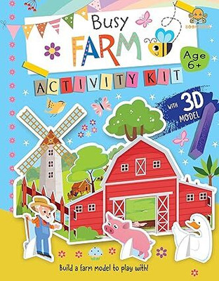 Booktopus Build It Activity Kit - At The Busy Farm 3D Model Making Kit with Book - DIY Craft Kit for Kids 3-6+ Years - Learning Through Play(English, Paperback, unknown) Booktopus Build It Activity Kit - At The Busy Farm 3D Model Making Kit with Book - DIY Craft Kit for Kids 3-6+ Years - Learning Through Play(English, Paperback, unknown)