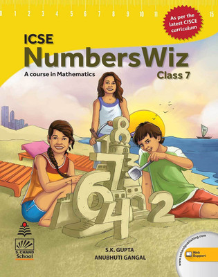 ICSE Numberswiz Class 7  - A Course in Mathematics First Edition(English, Paperback, Anubhuti Gangal)