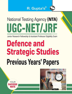 NTA-UGC-NET/JRF: Defence and Strategic Studies (Paper II) � Previous Years' Papers(English, Paperback, RPH Editorial Board)