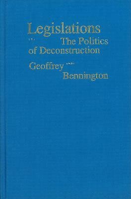 Legislations(English, Hardcover, Bennington Geoffrey)