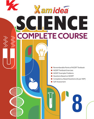 Xam idea Science Complete Course Book | Class 8 | Includes CBSE Question Bank and NCERT Exemplar (Solved) | NEP | Examination 2023-2024(Paperback, Xamidea Editorial Board)