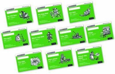 Read Write Inc. Phonics: Green Set 1 Core Black & White Storybooks (Mixed Pack of 10)(English, Paperback, Munton Gill)