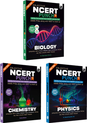PW Objective NCERT Punch 4.0 Physics, Chemistry, Biology For NEET 2026 with 1 Disc(Paperback, Dr. Vipin Kumar Sharma, Dr. Manish Raj (MR Sir), Pankaj Sijairya, PW)