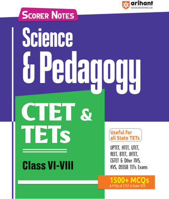 Ctet & Tet Class vi-VIII Science Guide (E) (Editionvi)(English, Hardcover, unknown)