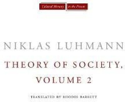 Theory of Society, Volume 2(English, Paperback, Luhmann Niklas)