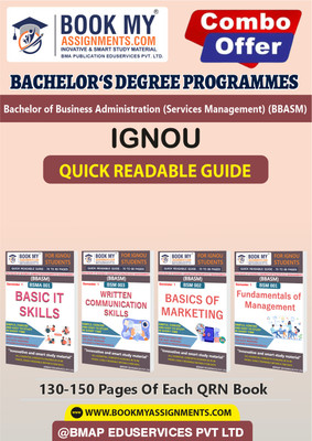 IGNOU BSM1 BSM2 BSM3 BSMA1 Quick Readable Notes Book For Ignou Student- BBASM In English -Our books use 80 GSM A4 paper for clear, sharp prints, perfect for students.(Paperback, BMA Publication)