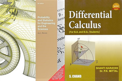 Probability and Statistics for Engineering and the Sciences, 8th Edition(USED-GOOD) & Differential Calculus(USED-GOOD)(Paperback, Jay L. Devore, Narayan)