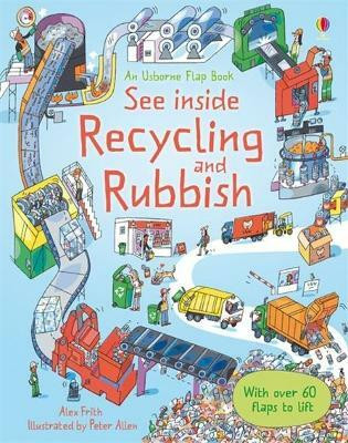 See Inside Recycling and Rubbish(English, Board book, Frith Alex)
