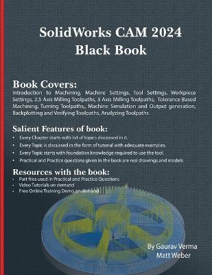 SolidWorks CAM 2024 Black Book(English, Paperback, Verma Gaurav)
