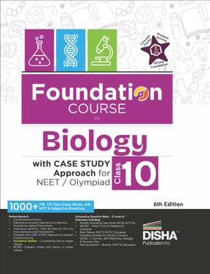 Foundation Course in Biology Class 10 with Case Study Approach for Neet/ Olympiad(English, Paperback, unknown)