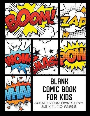 Blank Comic Book for Kids(English, Paperback, The Whodunit Creative Design)