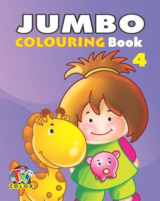 Jumbo Colouring Book -4  - Activity Book for Children(English, Paperback, unknown)