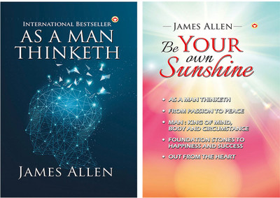 James Allen Books - Be Your Own Sunshine + As a Man Thinketh (Set of 2 books)(Hardcover, James Allen)
