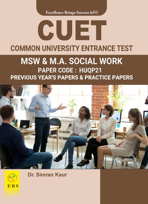 CUET MSW / MA Social Work ( PGQP20 ) Entrance Exam Previous Year Papers & Practice Papers ( English Medium)(Paperback, Dr. Simran Kaur)