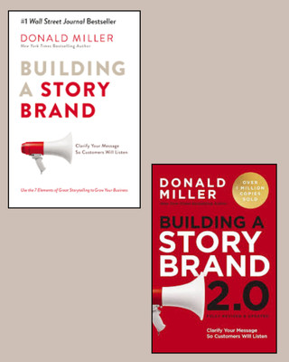 Series Of Building a Story Brand ( Vol1 & ) 2 Bokk Set(Paperback, Miller Donald)