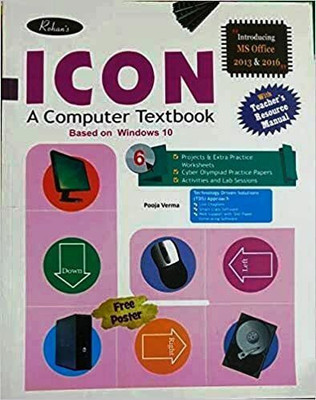 RBC-ICON A COMPUTER TEXT BOOK 6(Paperback, Pooja Verma)