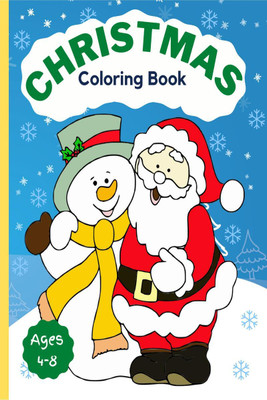 Christmas Coloring Book |Ages 4-8(English, Paperback, Blue Bolen)