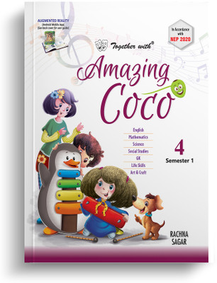 Together With Amazing COCO Semester 1 Class 4 Book English, Mathematics, Science ,Social Studies, GK, Life Skills, Art & Craft(Paperback, Rachna Sagar)