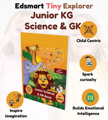 Junior KG Science and GK books for kids  - Junior KG Science Book ( With Stickers) for Kids 4 years | Concept, Projects and Activities(Paperback, EDSMART EDU SERVICES PRIVATE LIMITED)