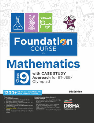 Foundation Course in Mathematics Class 9 with Case Study Approach for Iit Jee/ Olympiad(English, Paperback, unknown)