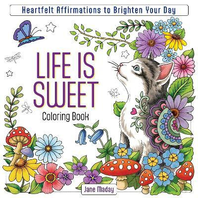 Life is Sweet Coloring Book(English, Mixed media product, Maday Jane)