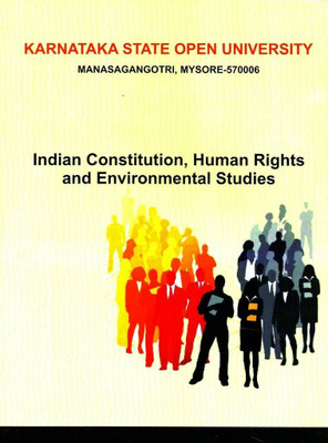 Indian Constitution, Human Rights and Environmental Studies  - Indian Constitution, Human Rights and Environmental Studies (Paperback, KSOU)(English, Paperback, KSOU)