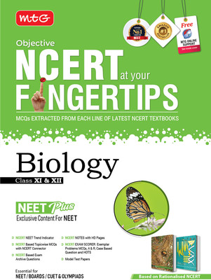 MTG Objective NCERT at your FINGERTIPS Biology - NCERT NEET Trend Indicator, Notes with HD Pages, Exam Archive & MCQs | NEET Books (Based on NCERT Latest Pattern For 2025 Exam)(Paperback, MTG Editorial Board)