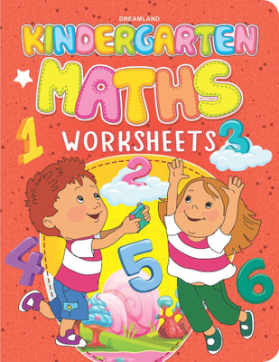 Kindergarten Maths Worksheets  - For Kids Ages 2-5 Activity Book with 100+ Fun Exercises for Counting, Numbers, Shapes, Patterns & Early Math Skills(English, Paperback, Unknown)