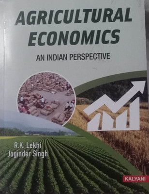 AGRICULTURAL ECONOMICS : AN INDIAN PERSPECTIVE(Paperback, R.K. LEKHI, JOGINDER SINGH)