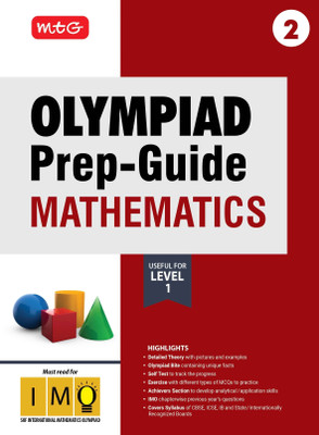 MTG Olympiad Prep-Guide Class 2 Mathematics (IMO) - Detailed Theory, IMO Chapterwise Previous Years Questions with Self Test For SOF 2025-26 Exam(Paperback, MTG Editorial Board)