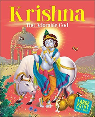 Krishna the Adorable God : Large Print (Paperback)(English, Paperback, Om Books Editorial Team)