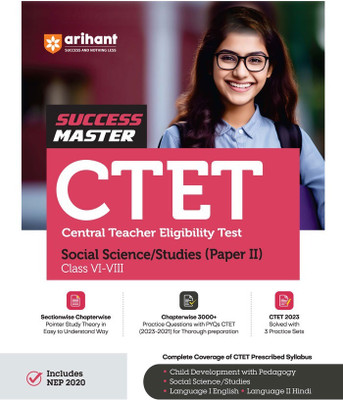 Arihant CTET Success Master Paper II Social Science/Studies Class VI -VIII(Paperback, Prateek Beniwal)